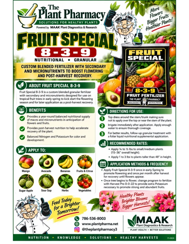 Fruit Special 8-3-9